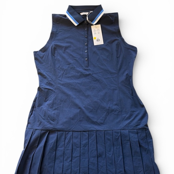 Walter Hagen Dresses & Skirts - NWT Lady Hagen Sleeveless Pleated Golf Dress Navy Blue Size XL